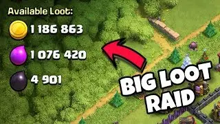 INSANE LOOT! Huge Loot Raids in Clash of Clans