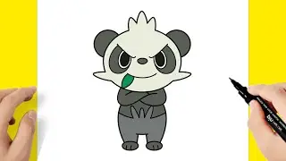 Como desenhar o Pokemon Pancham