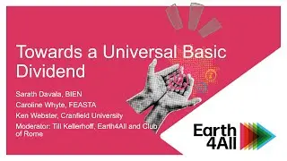 Webinar: Towards a Universal Basic Dividend