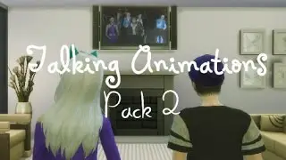 Sims 4 Talking Animation Pack 2+Anime Editing Test