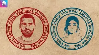 Picsart Portrait Stamp Effect Editing Tutorial || Picsart Stamp effect || Picsart Editing Tutorial