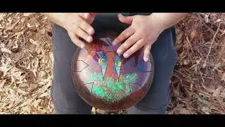 B Akebono (Ding F#) 432Hz - Diamond - Tank Drum - ParPer Drum