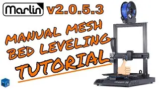 Artillery 3D Sidewinder X1 / Genius Manual Mesh Bed Leveling Tutorial - Marlin 2.0.5.3
