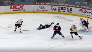 Brad Marchand Amazing Toe Drag around Defender