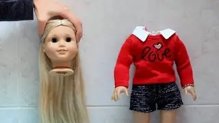 Reattaching an American Girl doll head!