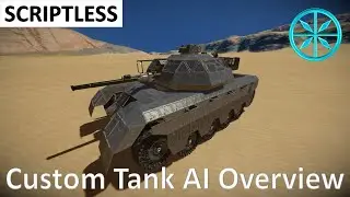 Space Engineers Custom Sciptless Tank AI Overview