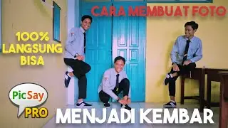 Cara Membuat Foto Menjadi Kembar | di Android - Picsay Pro