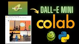 AI Text-to-Image with minimal DALL-E Mini on Google Colab