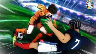 EURO 2024 - France vs Netherlands - 【Captain Tsubasa】