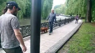 Салгир в Гагаринском парке после дождика 30.05.2023 часть 3