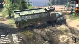 spintires прохождение карты широкая река
