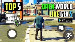 Top 5 Open World Phone Game Like GTA 5 / GTA 6 | 1 GB 2 GB Mobil Game Like GTA 6