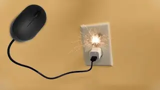 Plugging a Mouse Into a Wall