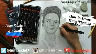 SPEED DRAWING: Mark Thomas / Jacob Sartorius - REALISTIC PENCIL PORTRAIT | (Macob)