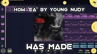 How made "Young nudy - EA Ft. (21 savage)" | fl studio mobile