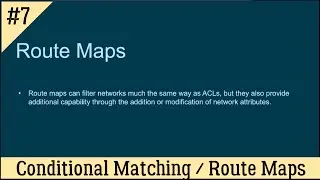🔴 CCNP ENCOR -   BGP Conditional Matching - Route Maps  ✅💻🧠