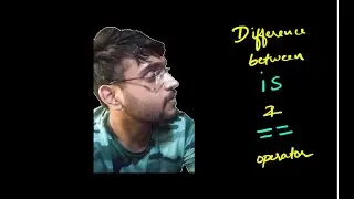 Difference between 'IS' and '==' operator in Python