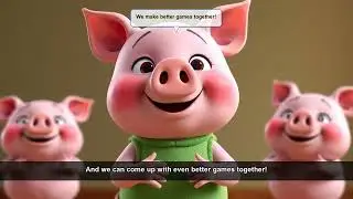 Pat, Pim & Pom Learn to Share 🐷✨ Bedtime Story for Kids