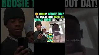 Boosie reacts to his son Tootie Raww not being the father of “his child”
