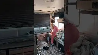 Clean the camper with me! #clean #cleaningmotivation #cleaning