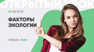 Факторы экологии в 15:00