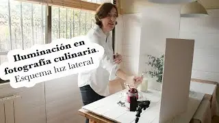Iluminación en fotografía culinaria. Esquema fácil y sencillo.