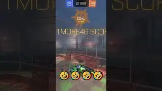 Rocket league: Noobs trying aerials😂 