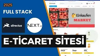 E-Ticaret Sitesi  Full Stack | Directus | Nextjs  Shdcn  TailwindCSS |  CMS E-Commerce