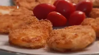 3 Dakikada Yaptım Kapış kapış bitti.📣 Kahvaltıya Ne Pişirsem ?Kahvaltılık Hellim Peyniri Kızartması