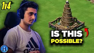 DEFEND THE WONDER vs 4 Players | AoE2