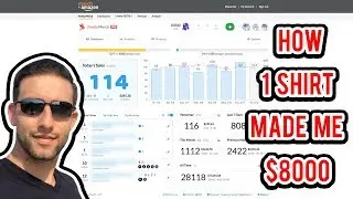 Merch By Amazon 2022 - How 1 Shirt Made Me $8000 & How To Do Research To Find Profitable Niches