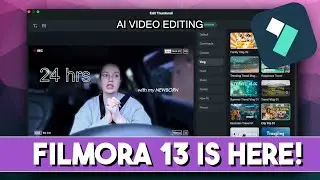 How To MASTER Video Editing With AI In Filmora 13!