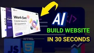 This AI Website Builder Makes a Website in SECONDS with AI (Try for Free)