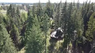 24-04-22 #8 No Fence Wetlands Drone Flight Heading for Landing on the Flight Deck.