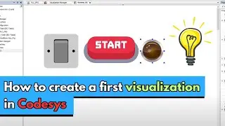 Codesys PLC: First Visualization In Codesys