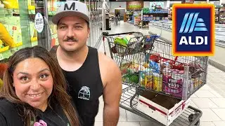 Here's what I get for my family of seven at Aldi for the week! BUDGET GROCERY HAUL