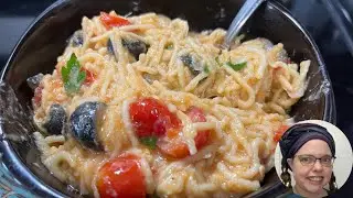 One-Pot Mediterranean Pasta: Quick, Easy, & Bursting with Flavor
