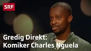 SRF Gredig Direkt with comedian Charles Nguela
