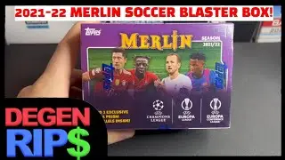 Pink Mojo! - 2021/22 Merlin Soccer Blaster Box Review!