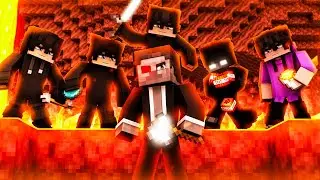 EHTES VS 5 ŁOWCÓW - REWANZ (MINECRAFT MANHUNT)