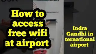 how access free wifi at 