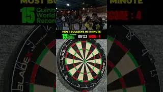 Most Bullseyes in 1 minute - Attempt 16 🎯