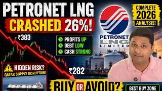 🚨Petronet LNG ₹383 → ₹282! Should You Buy Now? 💰 Complete Fundamental Analysis📉
