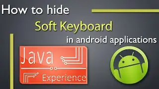 How to hide the soft keyboard in android