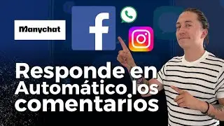Responde en automático los comentarios de Facebook con #Manychat