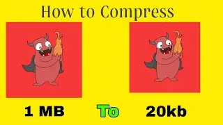 How to Compress 1mb image to 20kb | image compresser | Must Watch