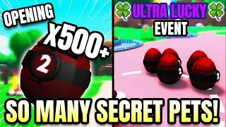 *PART 2* Opening 500+ Series 2 Eggs in Pet Catchers (Roblox)