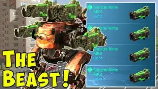 What A Beast! The RIME BLITZ Setup Mk2 Maxed - War Robots Gameplay WR