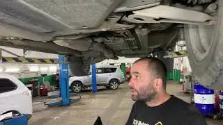 Устранение скрипа на дизельном Ситроен С-Кроссер.