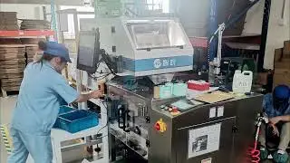 Electronic component automatic vision counting machine